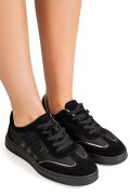 PANTOFI SPORT NEGRI PIELE NATURALA INTOARSA FPC002559