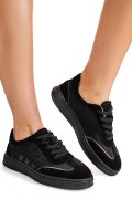 PANTOFI SPORT NEGRI PIELE NATURALA INTOARSA FPC002559