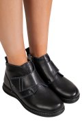 GHETE NEGRE PIELE NATURALA XPCH041