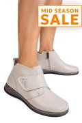 GHETE GRI PIELE NATURALA XPCH041