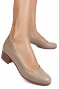 PANTOFI NUDE PIELE NATURALA 1S7771