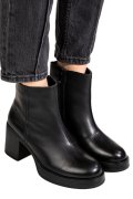 GHETE NEGRE PIELE NATURALA RS77839