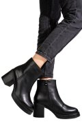 GHETE NEGRE PIELE NATURALA RS77839