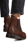 GHETE DAMA PIELE NATURALA NABUK MARO 6S77486