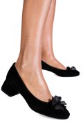 PANTOFI NEGRI PIELE NATURALA INTOARSA 5S77555