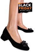 PANTOFI NEGRI PIELE NATURALA INTOARSA 5S77555