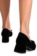 PANTOFI NEGRI PIELE NATURALA INTOARSA 5S77555