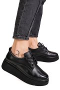 PANTOFI NEGRI PIELE NATURALA 2S77050AMG
