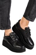 PANTOFI NEGRI PIELE NATURALA 2S77050AMG