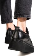 PANTOFI NEGRI PIELE NATURALA 2S77050AMG
