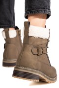 GHETE KHAKI PIELE NATURALA CS77A001