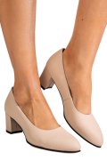 PANTOFI BEJ PIELE NATURALA 1S77500