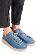 PANTOFI SPORT ALBASTRI PIELE NATURALA 2S77322