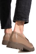 MOCASINI TAUPE PIELE NATURALA 4S77250