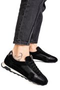 PANTOFI SPORT NEGRI PIELE NATURALA INTOARSA 2S77627