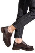 PANTOFI MARO INCHIS PIELE NATURALA 2S77611