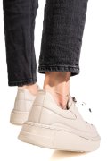 PANTOFI SPORT BEJ PIELE NATURALA 2S77322