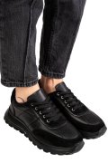 PANTOFI SPORT NEGRI PIELE NATURALA 9S7731