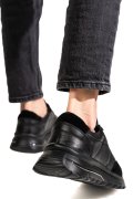 PANTOFI SPORT NEGRI PIELE NATURALA 9S7731