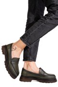 MOCASINI KHAKI PIELE NATURALA 2S77901
