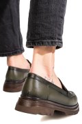 MOCASINI KHAKI PIELE NATURALA 2S77901