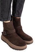 GHETE COFFEE PIELE NATURALA INTOARSA TS772603