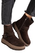 GHETE COFFEE PIELE NATURALA INTOARSA TS772603