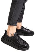 PANTOFI SPORT NEGRI PIELE NATURALA 2S77322