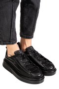 PANTOFI SPORT NEGRI PIELE NATURALA 2S77322