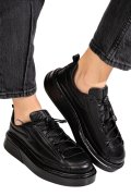 PANTOFI SPORT NEGRI PIELE NATURALA 2S77322