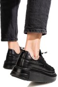 PANTOFI SPORT NEGRI PIELE NATURALA 2S77322