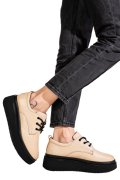 PANTOFI BEJ PIELE NATURALA 2S77050AMG