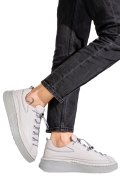 PANTOFI SPORT GRI PIELE NATURALA 2S77322