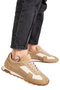 PANTOFI SPORT BEJ PIELE NATURALA INTOARSA 2S77627