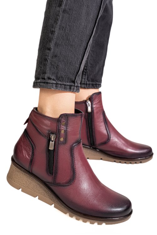 Ghete visinii piele naturala 6s7759