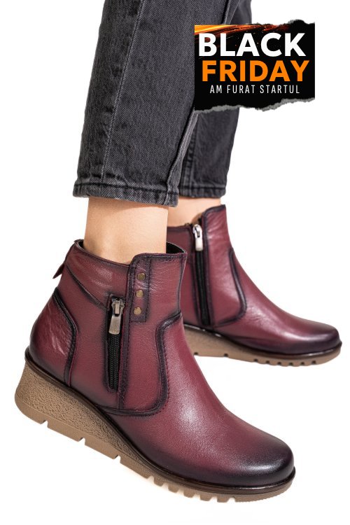 Ghete visinii piele naturala 6s7759