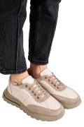 PANTOFI SPORT BEJ PIELE NATURALA 9S7731