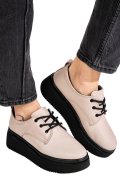 PANTOFI GRI PIELE NATURALA 2S77050AMG