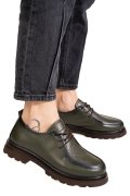 PANTOFI KHAKI PIELE NATURALA 2S77611