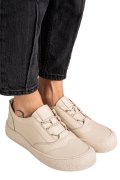 PANTOFI SPORT BEJ PIELE NATURALA 4S7721
