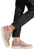 PANTOFI SPORT TAUPE PIELE NATURALA 4S7721