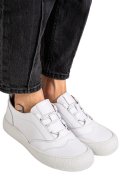 PANTOFI SPORT ALBI PIELE NATURALA 4S7721
