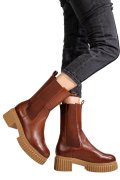 GHETE MARO PIELE NATURALA 7S7769003