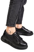 PANTOFI SPORT NEGRI PIELE NATURALA 2S77056