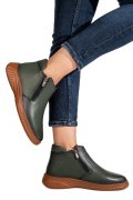 GHETE VERZI PIELE NATURALA 3PC119