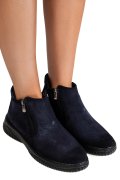GHETE BLEUMARIN PIELE NATURALA INTOARSA 3PC119