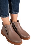 GHETE TAUPE PIELE NATURALA 3PC119