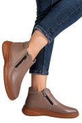 GHETE TAUPE PIELE NATURALA 3PC119