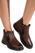 GHETE MARO INCHIS PIELE NATURALA 3PC119