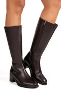 CIZME MARO INCHIS PIELE NATURALA BB26-6205